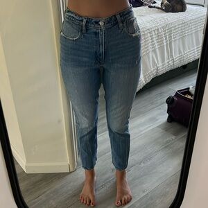 Abercrombie & Fitch High Rise Mom Jean